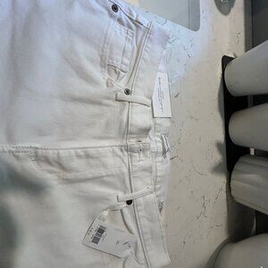 Banana Republic White Denim Jeans Low Rise Cropped NWT Size 30